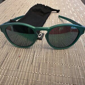 Oakley Latch Prizm Unisex Sunglasses - Green Metallic